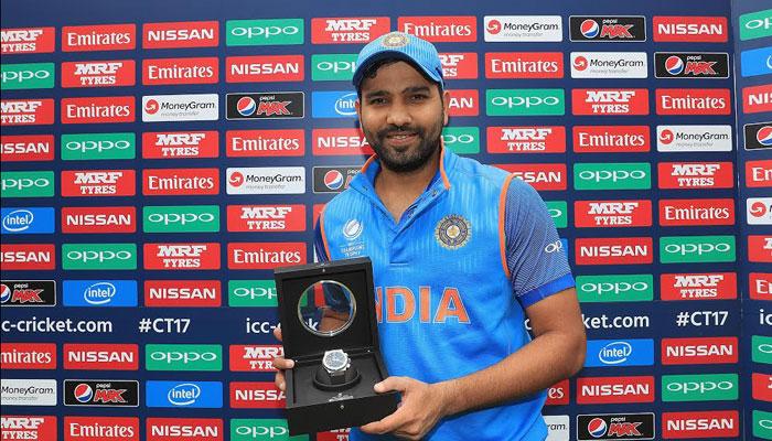चैम्पियंस ट्रॉफ़ी IND vs BAN: रोहित बने 'मैन ऑफ़ द मैच', अपनी शतकीय पारी को बताया 'शानदार' चैम्पियंस ट्रॉफ़ी IND vs BAN: रोहित बने 'मैन ऑफ़ द मैच', अपनी शतकीय पारी को बताया 'शानदार'