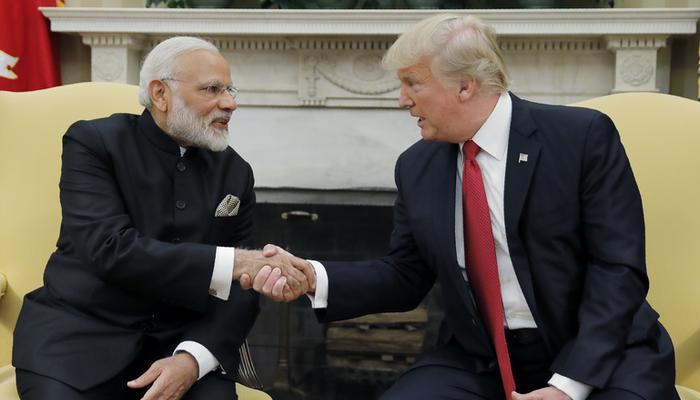 LIVE: PM मोदी और ट्रंप के बीच प्रतिनिधिमंडल स्तर की बातचीत खत्म, थोड़ी देर में आएगा साझा बयान LIVE: PM मोदी और ट्रंप के बीच प्रतिनिधिमंडल स्तर की बातचीत खत्म, थोड़ी देर में आएगा साझा बयान