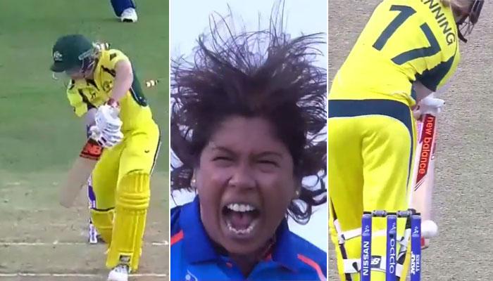 VIDEO : जब झूलन गोस्वामी ने नंबर 1 बल्लेबाज की ऐसे उड़ाई गिल्लियां VIDEO : जब झूलन गोस्वामी ने नंबर 1 बल्लेबाज की ऐसे उड़ाई गिल्लियां