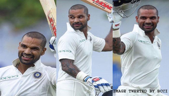 INDvsSL : धवन और पुजारा का धमाका, भारत पहले दिन तीन विकेट पर 399 INDvsSL : धवन और पुजारा का धमाका, भारत पहले दिन तीन विकेट पर 399