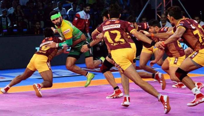 प्रो कबड्डी लीग: पटना पाइरेट्स को घर में मिली पहली हार, यूपी योद्धा ने मारी बाजी प्रो कबड्डी लीग: पटना पाइरेट्स को घर में मिली पहली हार, यूपी योद्धा ने मारी बाजी