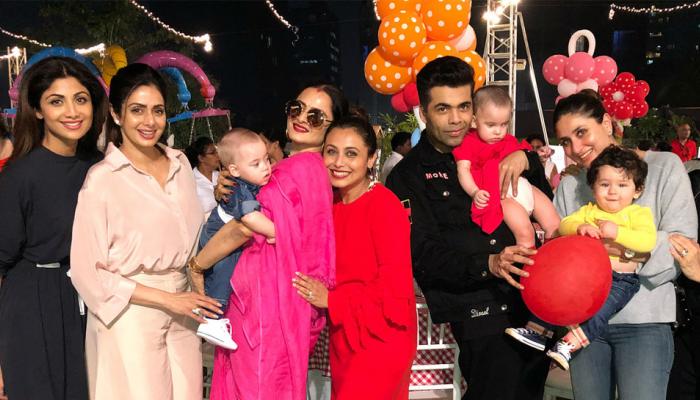 tamiur ali khan's presence made the evening special in rani mukherji's daughter's birthday tamiur ali khan's presence made the evening special in rani mukherji's daughter's birthday