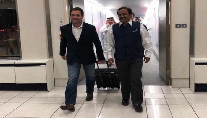राहुल गांधी पहुंचे बहरीन, कांग्रेस अध्यक्ष बनने के बाद उनकी पहली विदेश यात्रा राहुल गांधी पहुंचे बहरीन, कांग्रेस अध्यक्ष बनने के बाद उनकी पहली विदेश यात्रा