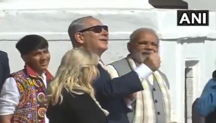 VIDEO : ...जब पीएम मोदी ने इजराइली पीएम नेतन्याहू को सिखाए पतंगबाजी के गुर VIDEO : ...जब पीएम मोदी ने इजराइली पीएम नेतन्याहू को सिखाए पतंगबाजी के गुर