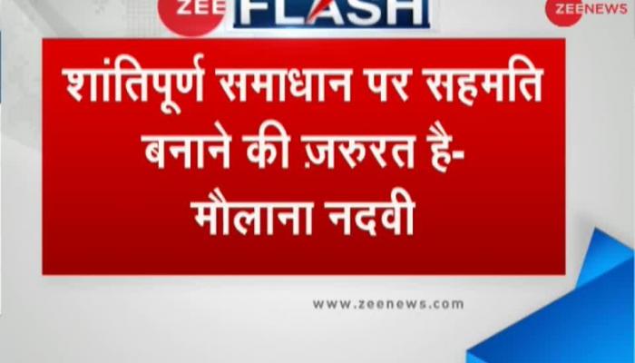 मुस्लिम समुदाय ने सुझाया अयोध्या विवाद का रास्ता? Member of Muslim personal law board projects idea of peaceful solution