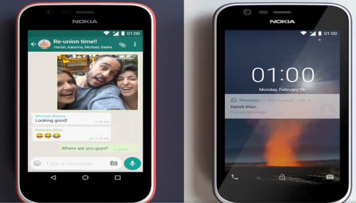 Nokia का सबसे सस्ता स्मार्टफोन Nokia 1 लॉन्च, पहली बार मिलेगा ये फीचर Nokia का सबसे सस्ता स्मार्टफोन Nokia 1 लॉन्च, पहली बार मिलेगा ये फीचर