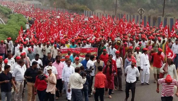महाराष्ट्र : 30 हजार किसान पहुंचे ठाणे, 12 मार्च को विधानसभा के बाहर प्रदर्शन की तैयारी महाराष्ट्र : 30 हजार किसान पहुंचे ठाणे, 12 मार्च को विधानसभा के बाहर प्रदर्शन की तैयारी