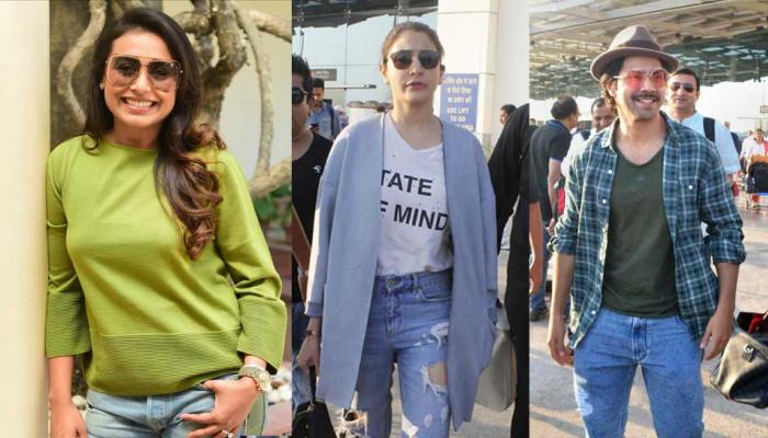 Rani Mukerji Promting Hichki Anushka Sharma Varun Dhawan shooting Rani Mukerji Promting Hichki Anushka Sharma Varun Dhawan shooting