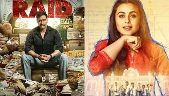BOX OFFICE: 100 करोड़ क्लब के करीब अजय देवगन की 'रेड', रानी मुखर्जी की 'हिचकी' ने मचाया धमाल BOX OFFICE: 100 करोड़ क्लब के करीब अजय देवगन की 'रेड', रानी मुखर्जी की 'हिचकी' ने मचाया धमाल