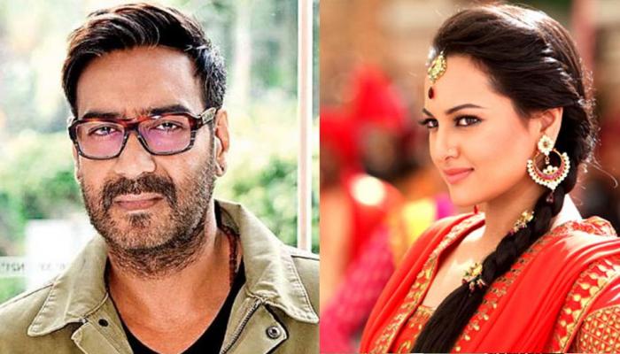 Ajay Devgan has done such a joke with Sonakshi Sinha Ajay Devgan has done such a joke with Sonakshi Sinha