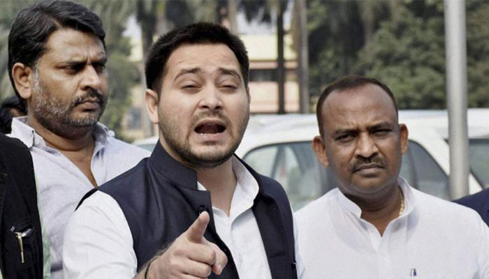 BJP वालों, CBI के नाम पर नीतीश कुमार को डरा सकते हो, हमें नहीं : तेजस्वी यादव BJP वालों, CBI के नाम पर नीतीश कुमार को डरा सकते हो, हमें नहीं : तेजस्वी यादव