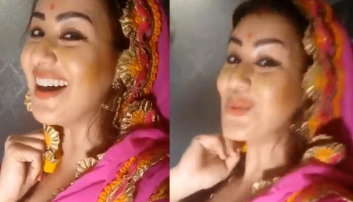 VIDEO: फिर 'भाभी जी' बनीं शिल्पा शिंदे, FUNNY अंदाज में लव त्यागी को किया बर्थडे विश VIDEO: फिर 'भाभी जी' बनीं शिल्पा शिंदे, FUNNY अंदाज में लव त्यागी को किया बर्थडे विश