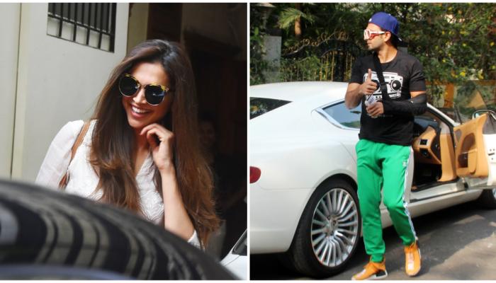 Photos of Ranveer Singh Spotted in Mumbai Salon to meet Girlfriend Deepika Padukone Photos of Ranveer Singh Spotted in Mumbai Salon to meet Girlfriend Deepika Padukone