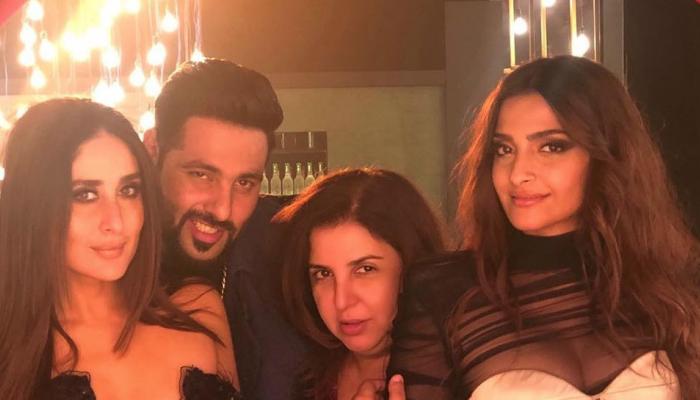 veere di wedding: kareena kapoor sonam kapoor shoot for the special song with farah and badshah veere di wedding: kareena kapoor sonam kapoor shoot for the special song with farah and badshah