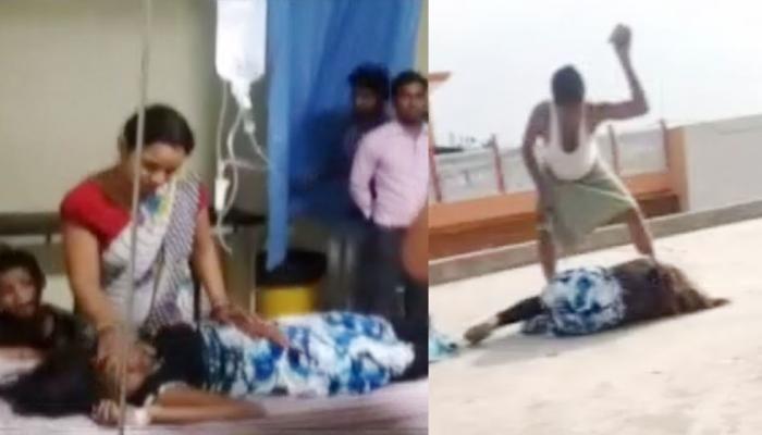 VIDEO: पिता की पिटाई से घबराई नाबालिग छत से कूदी, फोन पर किसी से कर रही थी बात VIDEO: पिता की पिटाई से घबराई नाबालिग छत से कूदी, फोन पर किसी से कर रही थी बात