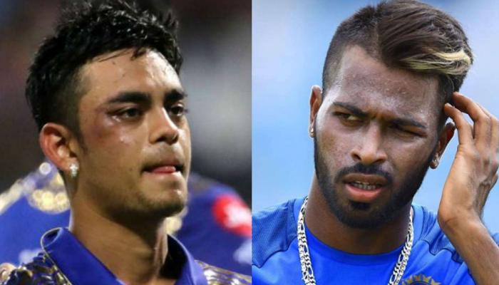 IPL 2018 : हार्दिक पांड्या ने इस अंदाज में ईशान किशन से कहा, सॉरी भाई IPL 2018 : हार्दिक पांड्या ने इस अंदाज में ईशान किशन से कहा, सॉरी भाई