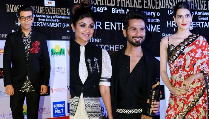 Pics: Shilpa Shetty, Shahid Kapoor, Karan Johar dada saheb phalke excellence awards 2018 Pics: Shilpa Shetty, Shahid Kapoor, Karan Johar dada saheb phalke excellence awards 2018