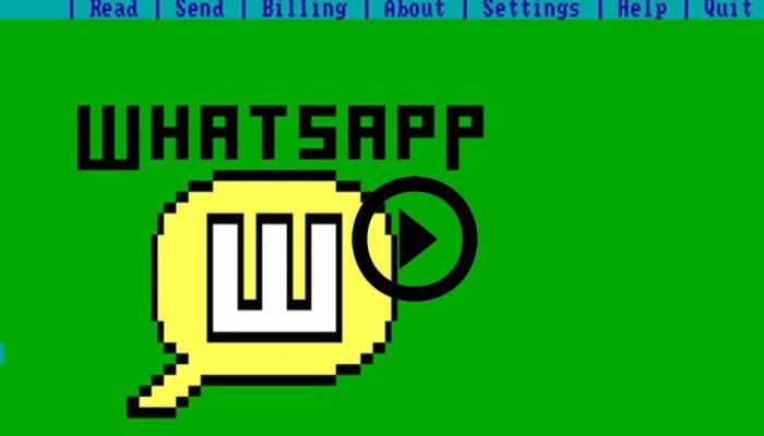 VIDEO: 80 के दशक में भी चलता था Whatsapp, देखिए कैसे भेजे जाते थे मैसेज VIDEO: 80 के दशक में भी चलता था Whatsapp, देखिए कैसे भेजे जाते थे मैसेज
