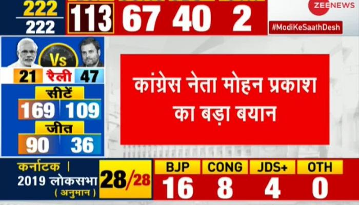 कर्नाटक चुनाव: कांग्रेस का आरोप- BJP ने की EVM से छेड़छाड़ Election Breaking: Congress blames EVM tampering for loss in Karnataka elections