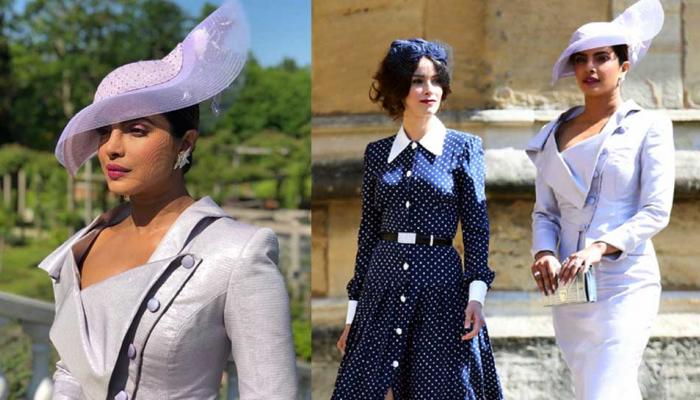 ब्रिटेन की Royal Wedding में कुछ ऐसे नजर आईं प्रियंका चोपड़ा, जमकर हो रही है तारीफ ब्रिटेन की Royal Wedding में कुछ ऐसे नजर आईं प्रियंका चोपड़ा, जमकर हो रही है तारीफ