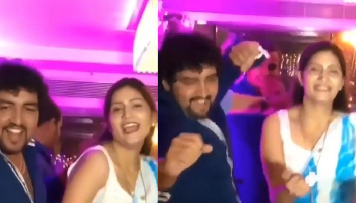 VIDEO: दोस्तों के साथ पार्टी करती दिखीं सपना चौधरी, ऐसे मचाया धमाल VIDEO: दोस्तों के साथ पार्टी करती दिखीं सपना चौधरी, ऐसे मचाया धमाल