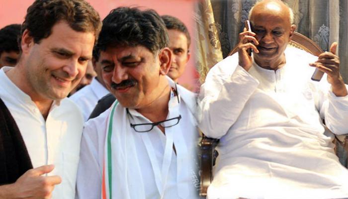 कांग्रेस के लिए 'लकी' हैं डीके शिवकुमार, कभी देवगौड़ा-कुमारस्वामी से रही थी 'दुश्मनी' कांग्रेस के लिए 'लकी' हैं डीके शिवकुमार, कभी देवगौड़ा-कुमारस्वामी से रही थी 'दुश्मनी'