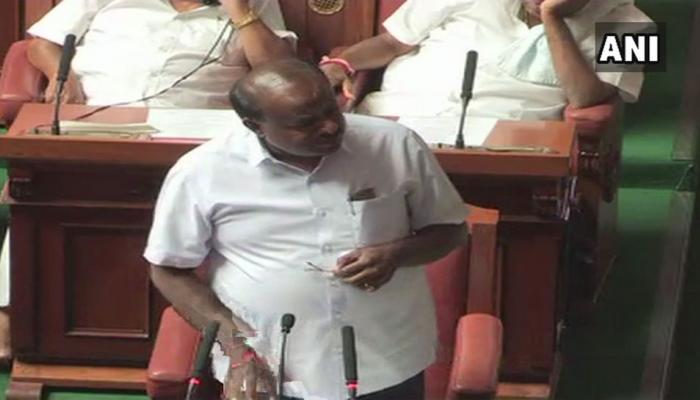 117 विधायकों के समर्थन के साथ कुमारस्वामी ने साबित किया बहुमत, BJP का सदन से वॉकआउट 117 विधायकों के समर्थन के साथ कुमारस्वामी ने साबित किया बहुमत, BJP का सदन से वॉकआउट