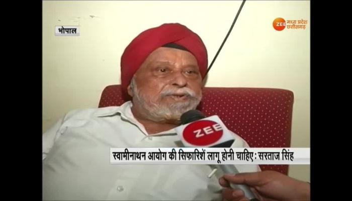 VIDEO: Sartaj Singh's supports the gaon bandh, says- the government should listen farmers without Movement VIDEO: Sartaj Singh's supports the gaon bandh, says- the government should listen farmers without Movement