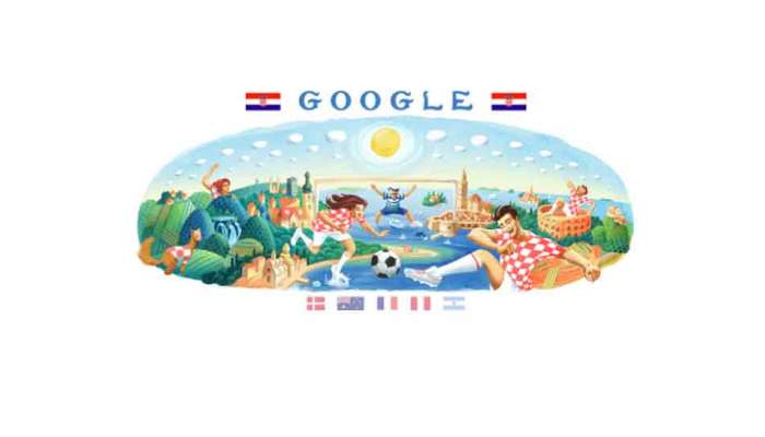 फीफा विश्व कप के 8वें दिन को Google ने बनाया Doodle, इस तरह किया सेलिब्रेट फीफा विश्व कप के 8वें दिन को Google ने बनाया Doodle, इस तरह किया सेलिब्रेट