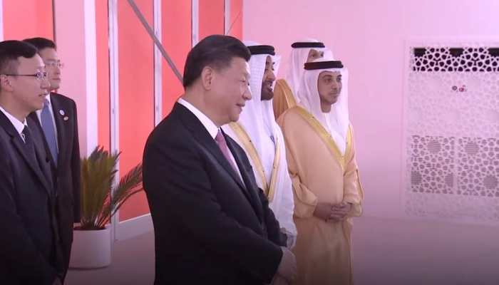Abu dhabi crown prince gifted chinese president Xi jinping a Arabian horse Abu dhabi crown prince gifted chinese president Xi jinping a Arabian horse