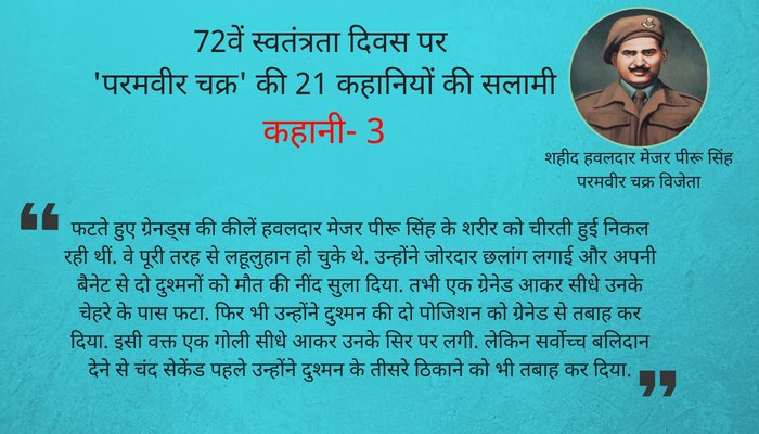 याद करो कुर्बानी: चेहरे पर फटा ग्रेनेड, सिर पर लगी गोली, फिर भी दुश्मन सेना को दी मौत याद करो कुर्बानी: चेहरे पर फटा ग्रेनेड, सिर पर लगी गोली, फिर भी दुश्मन सेना को दी मौत