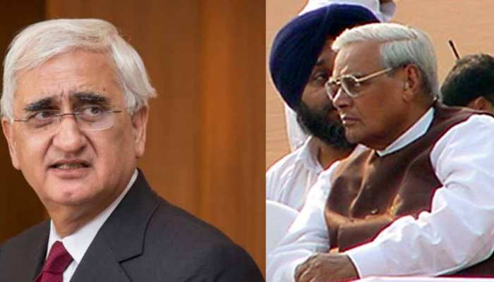 कांग्रेसी नेता सलमान खुर्शीद ने कहा, '1994 में वाजपेयी जी हमारे कप्तान थे' कांग्रेसी नेता सलमान खुर्शीद ने कहा, '1994 में वाजपेयी जी हमारे कप्तान थे'