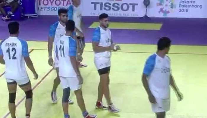 Asian Games 2018: दक्षिण कोरिया से हारी भारतीय पुरुष कबड्डी टीम Asian Games 2018: दक्षिण कोरिया से हारी भारतीय पुरुष कबड्डी टीम