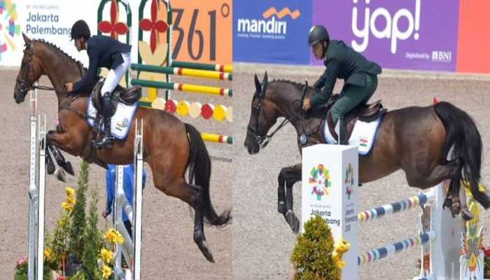 Asian Games 2018: भारत ने घुड़सवारी में 2 सिल्वर मेडल जीते Asian Games 2018: भारत ने घुड़सवारी में 2 सिल्वर मेडल जीते