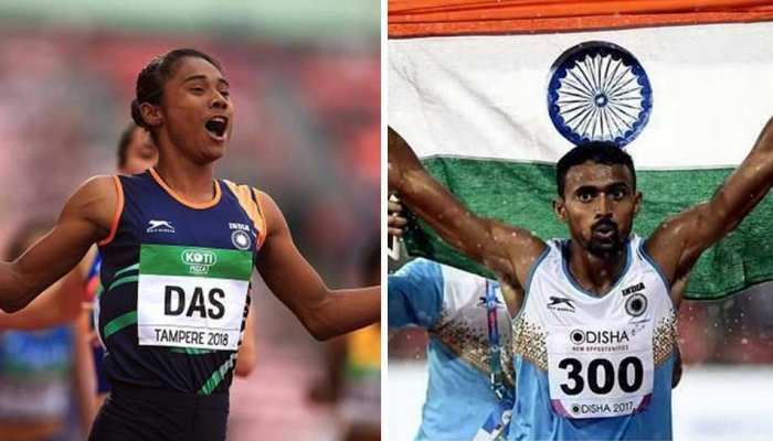 VIDEO: हिमा दास और अनस का बेहतरीन प्रदर्शन, 400 मीटर में जीता सिल्वर मेडल VIDEO: हिमा दास और अनस का बेहतरीन प्रदर्शन, 400 मीटर में जीता सिल्वर मेडल