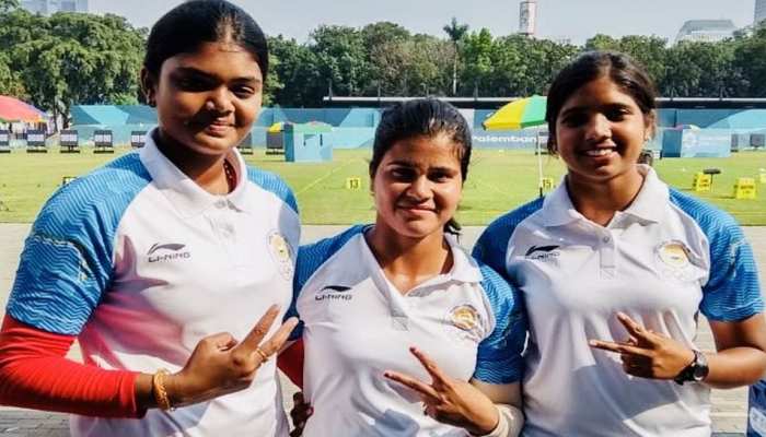 Asian Games 2018 : तीरंदाजी में भारतीय महिलाओं ने जीता सिल्वर Asian Games 2018 : तीरंदाजी में भारतीय महिलाओं ने जीता सिल्वर