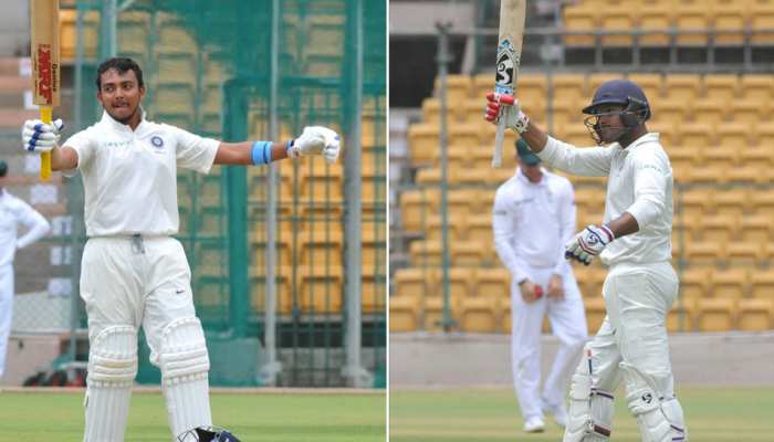 मयंक अग्रवाल पर भारी पड़े पृथ्वी शॉ के ये रिकॉर्ड, नहीं मिली टीम इंडिया में जगह मयंक अग्रवाल पर भारी पड़े पृथ्वी शॉ के ये रिकॉर्ड, नहीं मिली टीम इंडिया में जगह