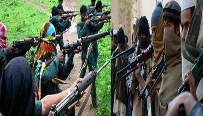 कश्मीर में आतंकियों से कनेक्शन बना रहे हैं नक्सली, खुफिया रिपोर्ट में हुआ खुलासा कश्मीर में आतंकियों से कनेक्शन बना रहे हैं नक्सली, खुफिया रिपोर्ट में हुआ खुलासा
