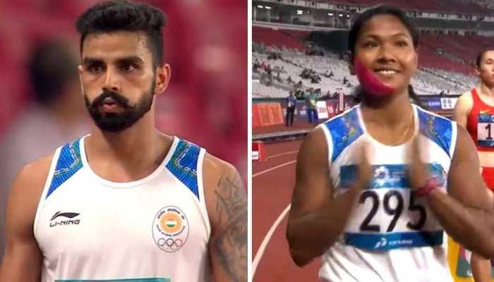 Asian Games 2018: भारत 11वें दिन एथलेटिक्स में दो गोल्ड जीता, हॉकी के फाइनल में पहुंचा Asian Games 2018: भारत 11वें दिन एथलेटिक्स में दो गोल्ड जीता, हॉकी के फाइनल में पहुंचा