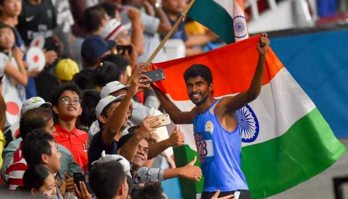 एशियन गेम्स 2018: भारत के जॉनसन ने 1500 मीटर में जीता गोल्ड मेडल एशियन गेम्स 2018: भारत के जॉनसन ने 1500 मीटर में जीता गोल्ड मेडल