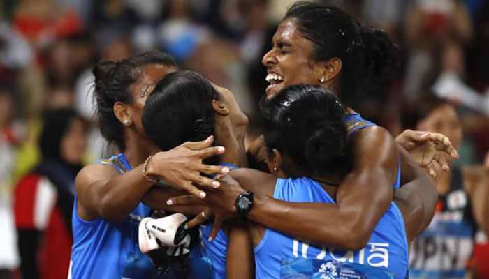Asian Games 2018: à¤à¤¾à¤°à¤¤ नॠसबसॠà¤
धिठमà¥à¤¡à¤² à¤à¥à¤¤à¤¨à¥ à¤à¤¾ रिà¤à¥à¤°à¥à¤¡ तà¥à¤¡à¤¼à¤¾, à¤
ब तठ65 à¤à¥à¤¤à¥