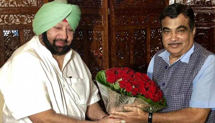 पंजाब: CM अमरिंदर ने की केंद्रीय मंत्री गडकरी से मुलाकात, राजमार्ग परियोजनाओं पर हुई चर्चा पंजाब: CM अमरिंदर ने की केंद्रीय मंत्री गडकरी से मुलाकात, राजमार्ग परियोजनाओं पर हुई चर्चा