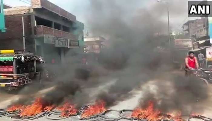 PHOTOS: 'Bharat Band' against SC / ST Act today, seen in Bihar, Rajasthan PHOTOS: 'Bharat Band' against SC / ST Act today, seen in Bihar, Rajasthan