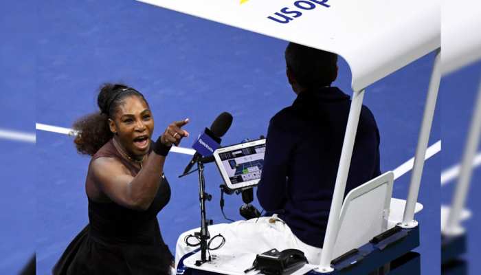 US Open: सेरेना पर लगा जुर्माना, मैच अंपायर पर लगाए थे गंभीर आरोप US Open: सेरेना पर लगा जुर्माना, मैच अंपायर पर लगाए थे गंभीर आरोप