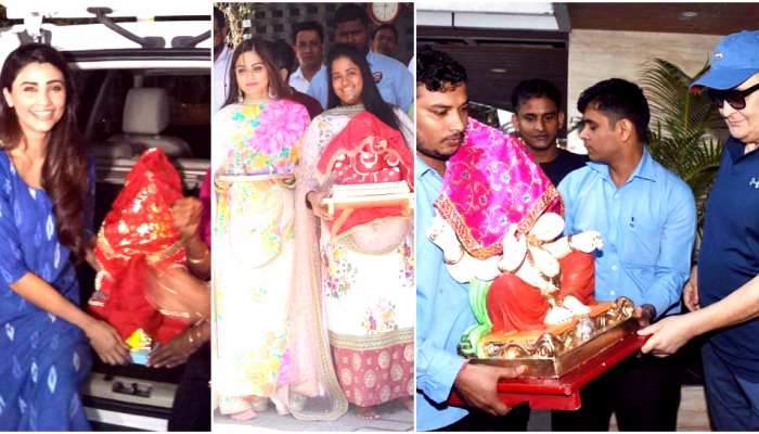 Bollywood celebs bring Lord Ganesh to their home on Ganesh Chaturthi 2018 Bollywood celebs bring Lord Ganesh to their home on Ganesh Chaturthi 2018