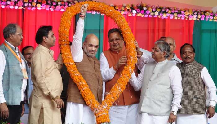 Photos of BJP president Amit Shah Raipur Visit Photos of BJP president Amit Shah Raipur Visit