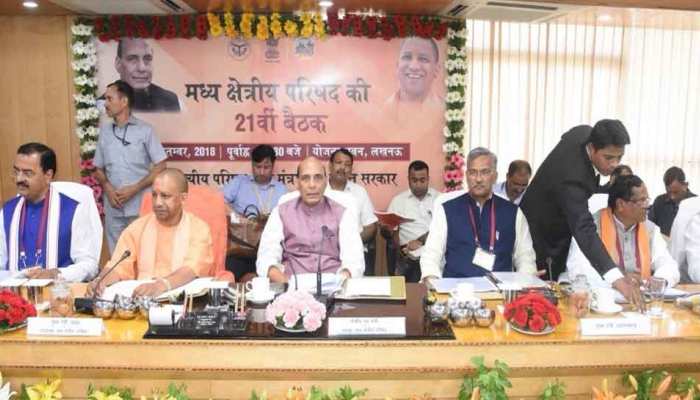 राजनाथ सिंह की अध्यक्षता में मध्य क्षेत्रीय परिषद की बैठक, 20 मुद्दों का हुआ समाधान राजनाथ सिंह की अध्यक्षता में मध्य क्षेत्रीय परिषद की बैठक, 20 मुद्दों का हुआ समाधान