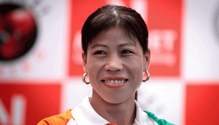 AIBA वुमन वर्ल्ड बॉक्सिंग चैम्पियनशिप में मैरी कॉम करेंगी भारतीय दल की अगुवाई AIBA वुमन वर्ल्ड बॉक्सिंग चैम्पियनशिप में मैरी कॉम करेंगी भारतीय दल की अगुवाई