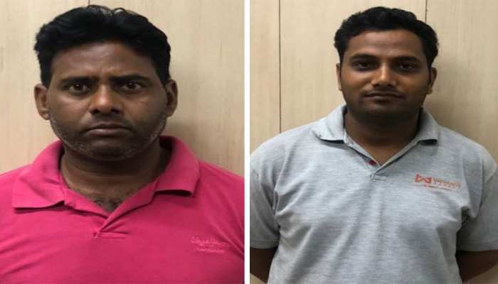 चोरी के सामान के साथ IGI एयरपोर्ट से दो कर्मचारी गिरफ्तार चोरी के सामान के साथ IGI एयरपोर्ट से दो कर्मचारी गिरफ्तार
