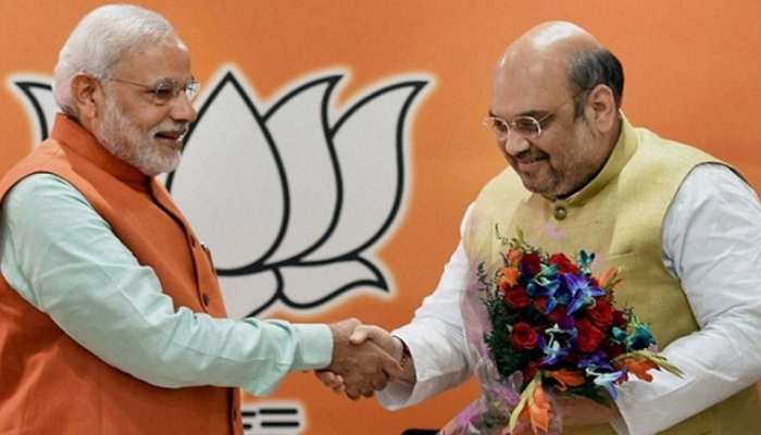 PM मोदी ने दी अमित शाह को जन्मदिन की बधाई, बताया 'शानदार लीडर' PM मोदी ने दी अमित शाह को जन्मदिन की बधाई, बताया 'शानदार लीडर'